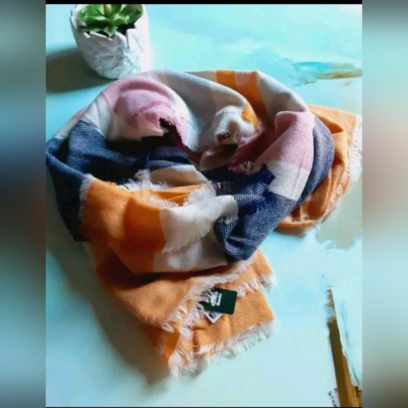 ROOTS NWT Stanhope Blanket Scarf - O/S - Picture 1 of 5